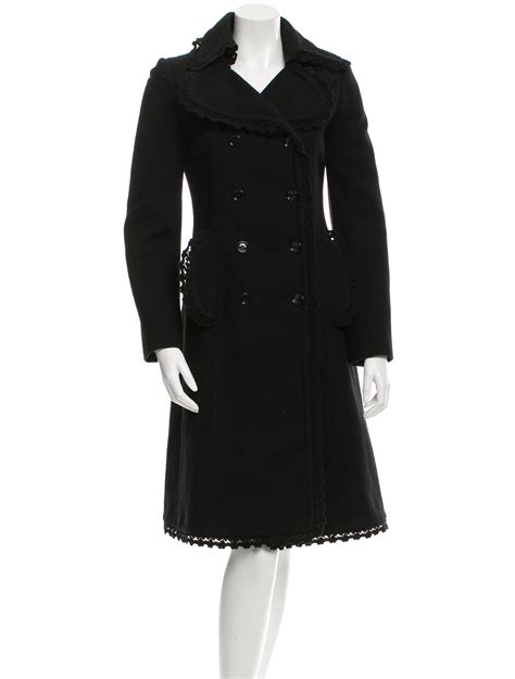 dolce and gabbana wool coat